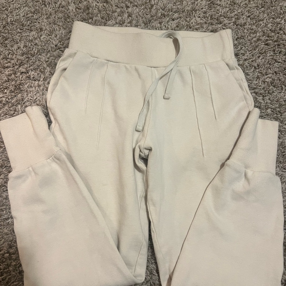 Varley Cozy Cream Sweatpants